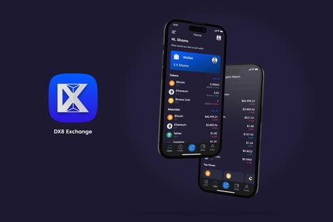 DX8 Peer to Peer Digital Currency App project