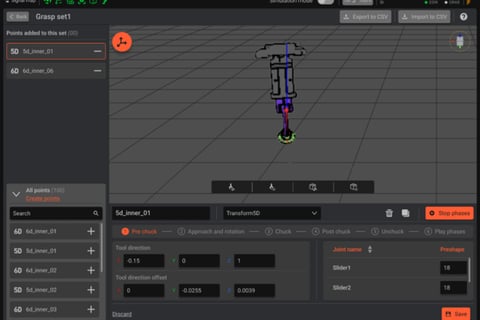 Robot Grasping Products project