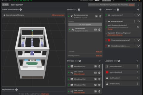 Robot Cell Overview project