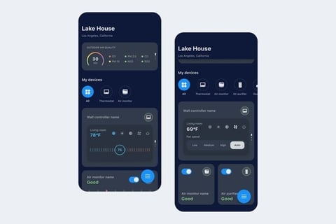 Redesigning the Experience of a Smart Home Mobile App project
