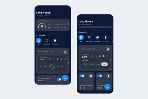 Redesigning the Experience of a Smart Home Mobile App project