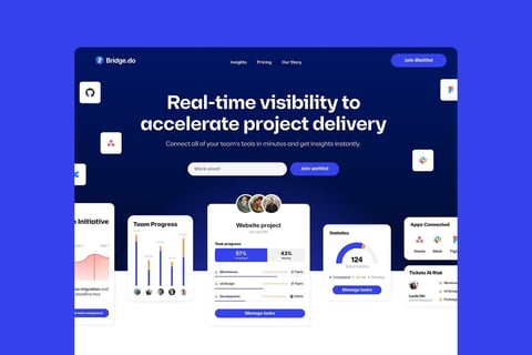 Marketing Website for SaaS Product project