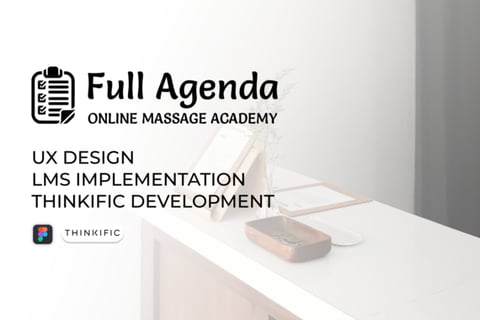 Full Agenda Massage LMS project