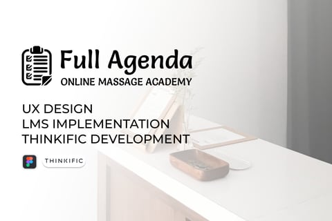 Full Agenda Massage LMS project