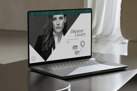 Website Design for Luxury Jewelry Retailer, Sasha Primak project