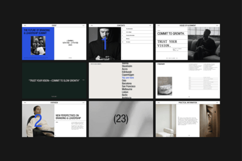 House of Alignment | Brand and Marketing project
