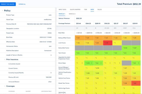 Enterprise Insurance Rate and Report Mapper Tool project
