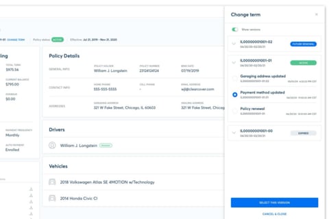 Time Machine - Insurance Historic Rate Viewer project