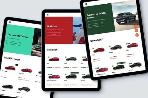 SEAT Homepage project