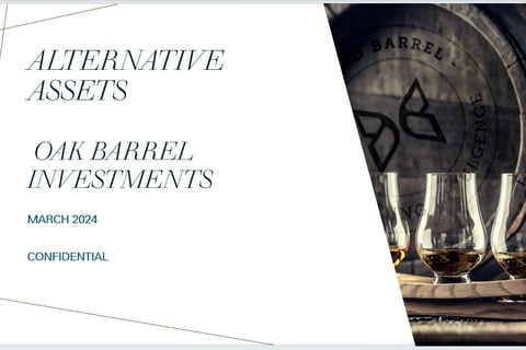 Presentation for Agricultural Barrel Investing project