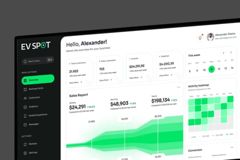 EV Spot | UI/UX Design for a Electric Vehicle Charging Mobile Application project