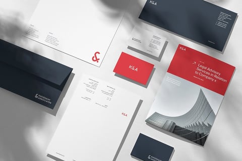 M&K Law Firm Rebranding project