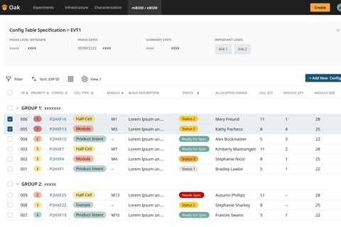 UX/UI for Industrial Battery Manufacturing project
