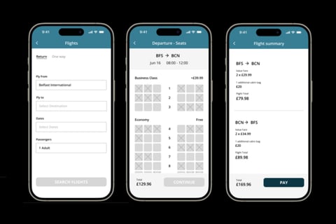 UX Design for Flight Booking App project