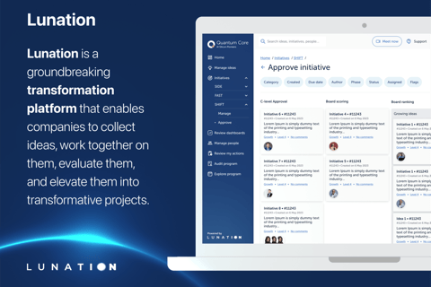 Financial Transformation Web App project