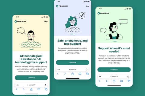 Pomozi.hr project
