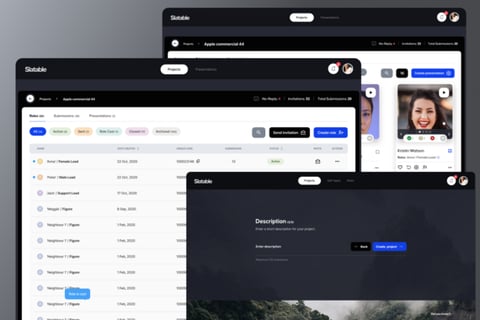 Web App for Casting project