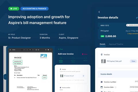 Aspire's Success Story: Revolutionizing Invoice Management to Reach $1.5+ Million NTV Monthly project