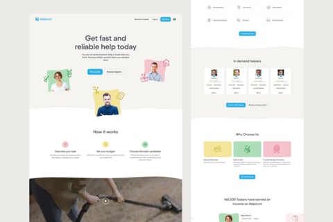 Helpicon | Platform for Easy Task Completion project