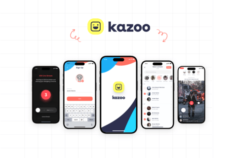 Kazoo | 1st Social Media/SOS App for Live Streaming, Alerting Loved Ones, and Connecting with 911 project