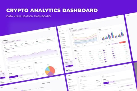 Web3 Crypto Analytics Dashboard project