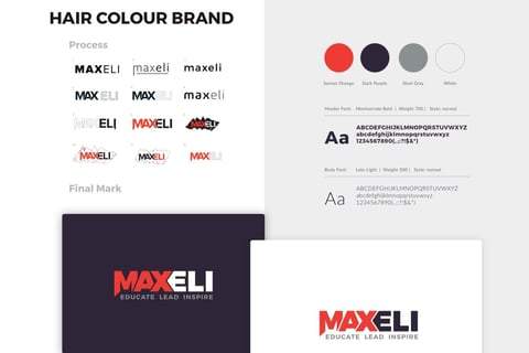 MaxEli Hair Color Brand project