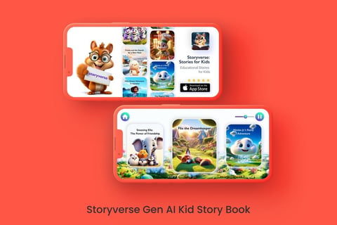 Storyverse | Generative AI Kid Story Book project