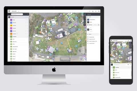 Responsive Map-based Web Application project
