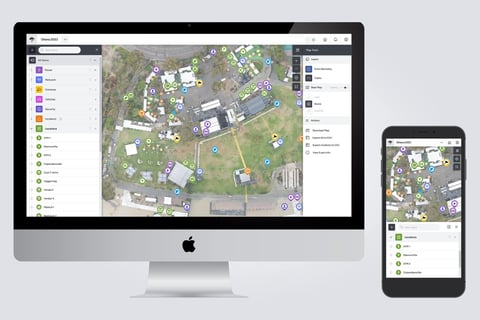 Responsive Map-based Web Application project