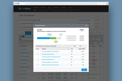 Advertising Tech Platform UX/UI Design project