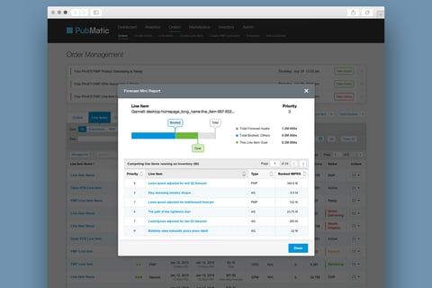 Advertising Tech Platform UX/UI Design project