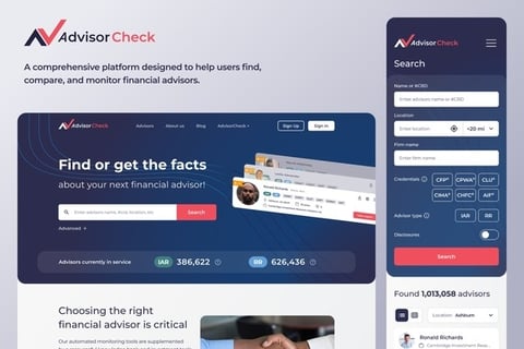 AdvisorCheck: User-centered Financial Advisor Comparison Platform project