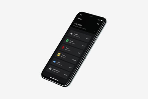 Moneo: Subscription Tracker (2020) project