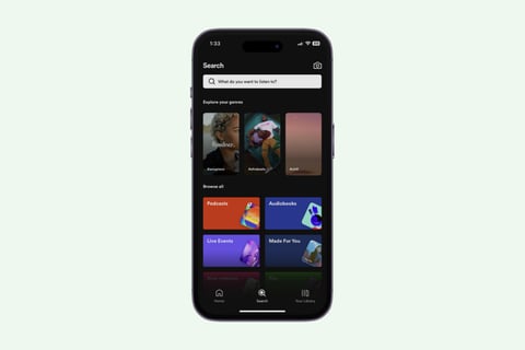 Spotify: Standardized Navigation System Research project
