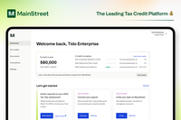 MainStreet | Tax Credit Platform