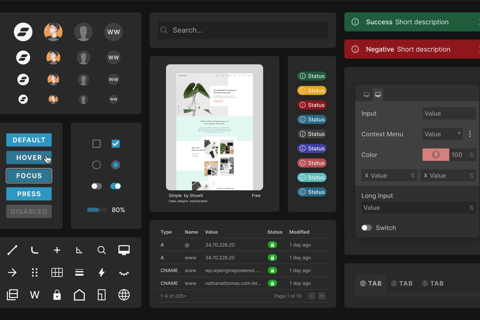 New UI and Design System project