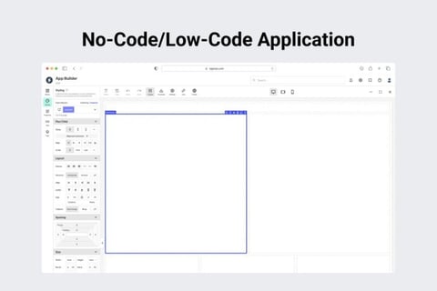 No-code/Low-code Application and Data Flow Builder project