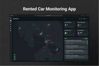 Rented Car Monitoring App