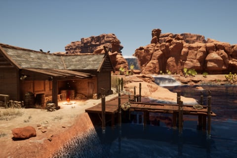 The Old West | Environment Design in Unreal Engine 5 project