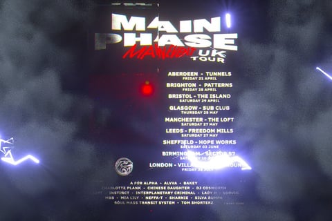 Main Phase UK Tour project