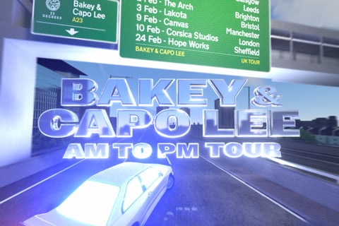 Bakey & Capo Lee: AM to PM Tour project