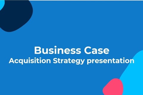 Healthcare SaaS – Acquisition Strategy Presentation project