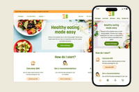Diet Center Website and Mobile App