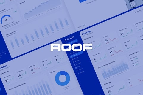 Roof AI - Dashboard and Web App Design project