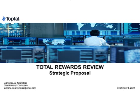 Total Rewards Strategic Proposal project