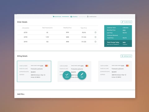 Order Management for Sales Rep project