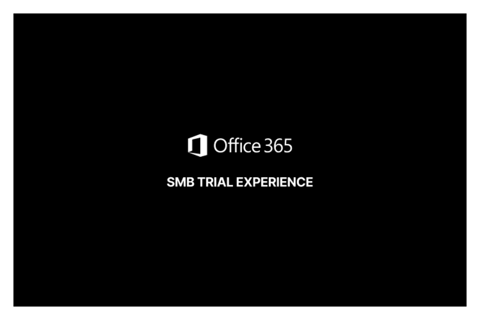 Microsoft 365: SMB Trial Experience Research and Concept Design project