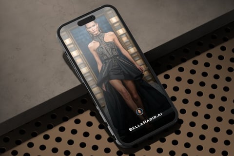 Bella Hadid AI Mobile App (Chat GPT) project