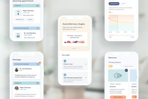 Therapy & Psychiatry Native Member Portal project