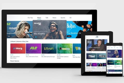 SiriusXM Driving Connected Entertainment project